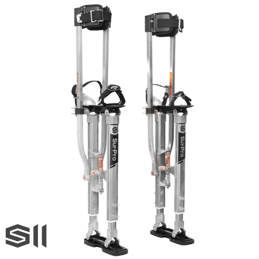 SurPro S2 Aluminum Drywall Stilts (16-24")