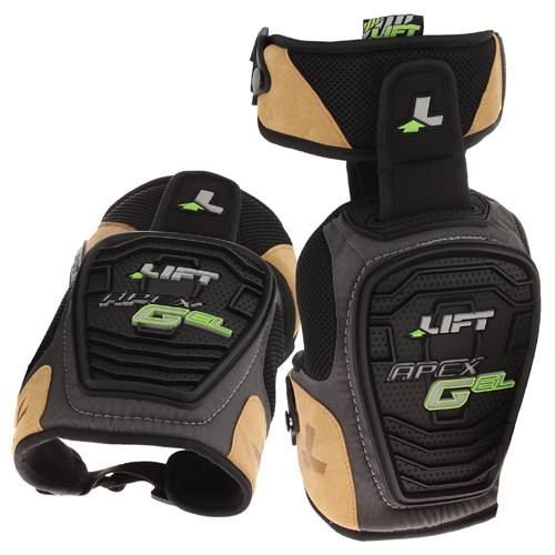 Lift Safety Apex Gel Knee Pad/ Knee Guard (One Size Fits All) - Timothy's Toolbox