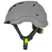 Lift Safety Radix Grey Safety Vented Helmet- HRX-22YC2