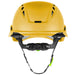 Lift Safety Radix Yellow Safety Vented Helmet- HRX-22LC2