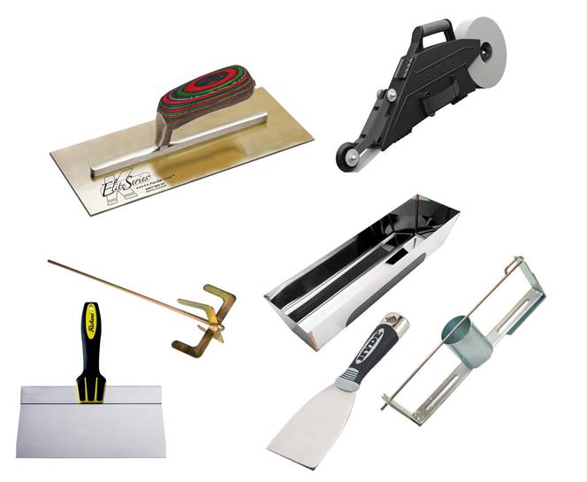 Drywall Finishing and Taping Tools