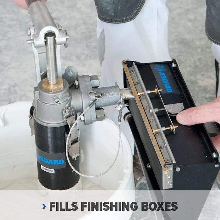Asgard Filler Adapter fills drywall finishing boxes