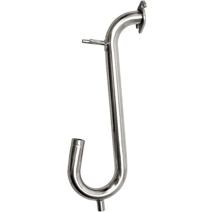 Asgard GN01-AD stainless-steel gooseneck for automatic taper loading
