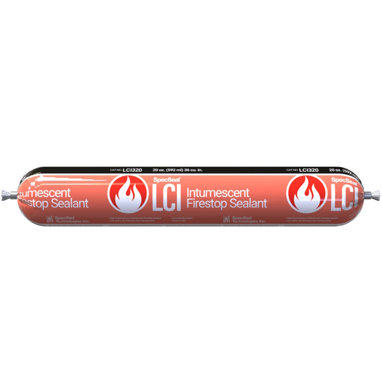 SpecSeal LCI Firestop Sausage Red Sealant 20oz Premium Fire Safety