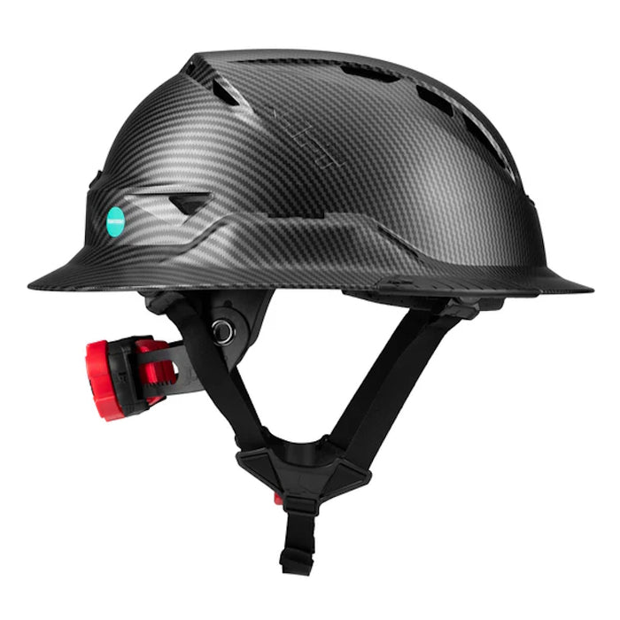 Lift Safety Radix Type 2 full brim helmet with twiceme sticker and 12 ventilation channels