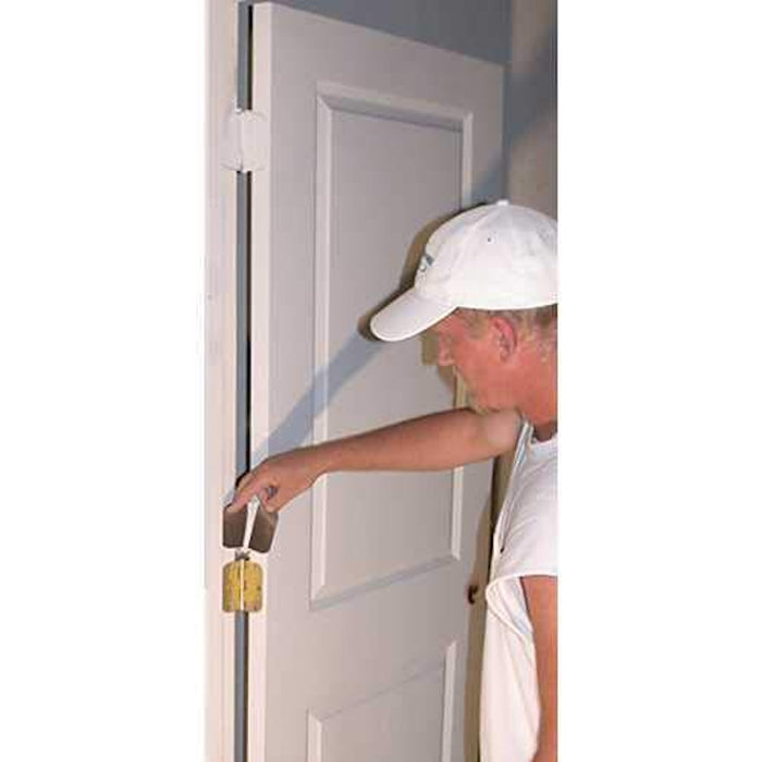 Magnetic Door Hinge Masking Shields for Painting - 3.5" for Residential Doors