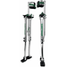USG Sheetrock aluminum drywall stilts 24-40 set at 40-inch height for drywall finishing and ceiling work