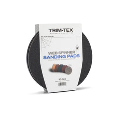 Trim-Tex Black Widow Sanding Pads – Black Widow Spinner Sander Pads (6-Pack)