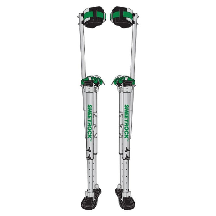 USG Sheetrock Aluminum Drywall Stilts – 24-40"