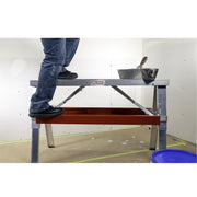 Wal-Board Adjustable Aluminum Drywall Bench