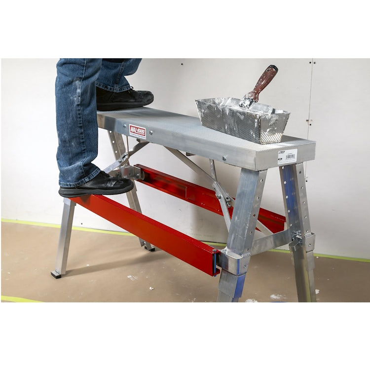 Wal-Board Adjustable Aluminum Drywall Bench