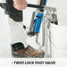 Asgard LP01-AD compound loading pump for drywall finishing tools with twist lock foot valve
