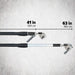 Asgard FBHE-AD 41-to-63-inch adjusts to fit needs