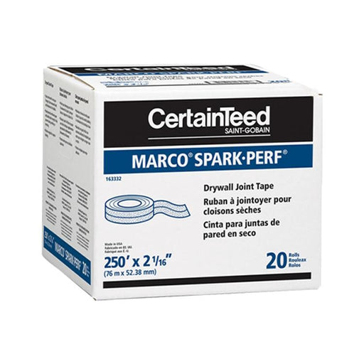 CertainTeed 2 1/16" x 250' Marco Spark-Perf Drywall Paper Tape