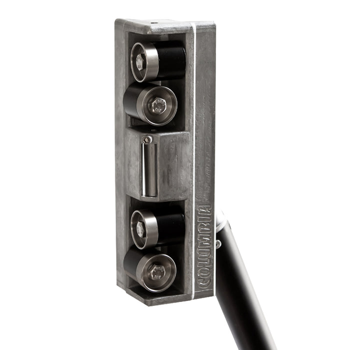 Columbia inside corner roller designed to press drywall tape firmly into inside corners during drywall finishing