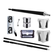 Columbia Commando drywall taping tool kit with handles, applicators, flushers and carry case