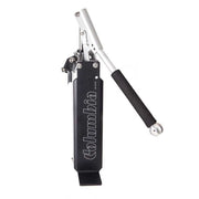 Columbia hot mud pump and goose neck attachment for easy filling of automatic taping tools