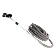 Phantom dustless vacuum pole sander with 30 ft hose, 360° handle, telescoping 26–46″ billet aluminum head