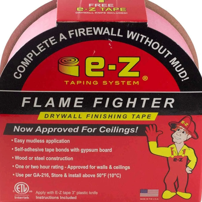 E-Z Tape Flame Mudless Drywall Finshing Tape