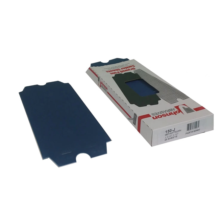 Johnson Abrasive WetKut Wide Sanding Sheets 25ct