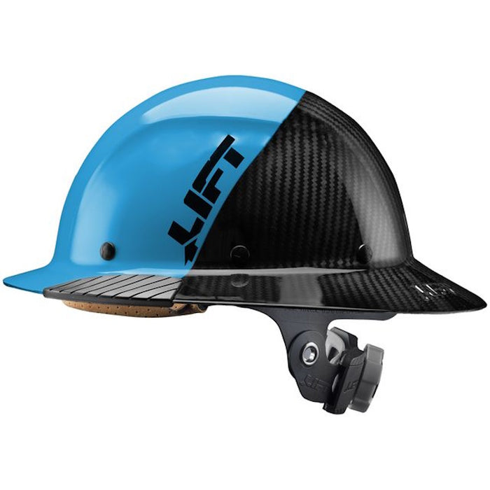 Side angle of Lift Safety DAX Fifty50 carbon fiber reinforced resin hard hat