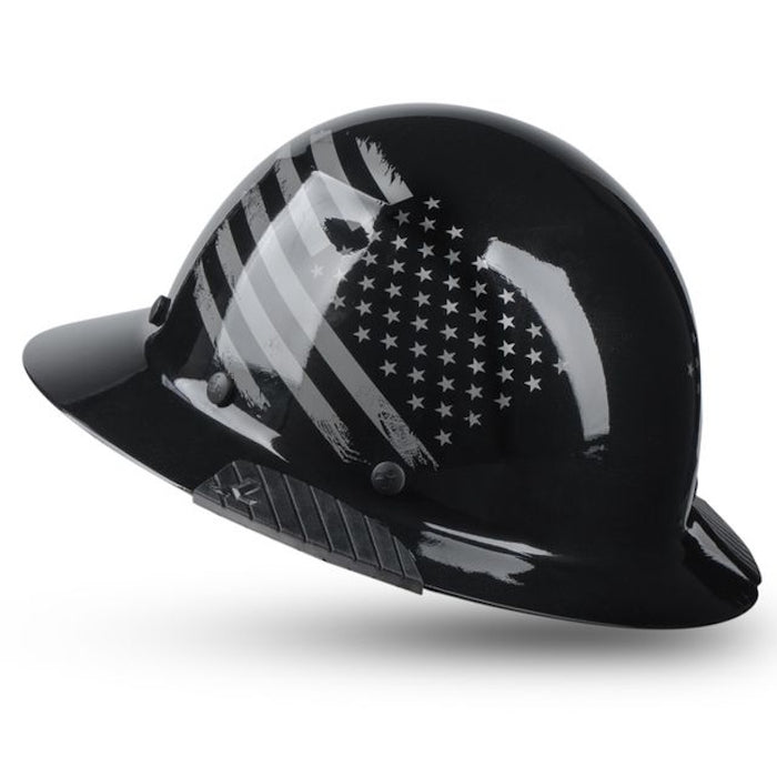 Lift Safety DAX Patriot Full Brim Hard Hat – HDF-25PRG Gloss Finish