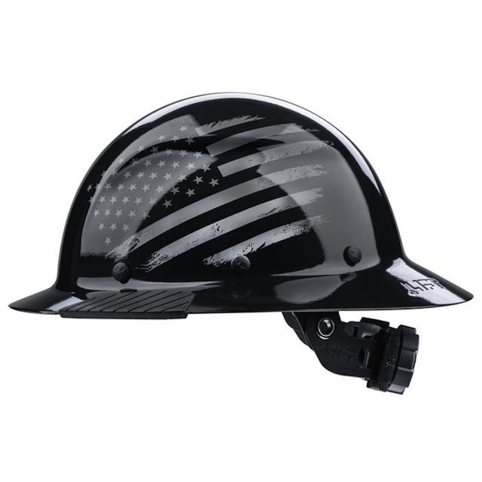 Lift Safety DAX Patriot Full Brim Hard Hat – HDF-25PRG Gloss Finish