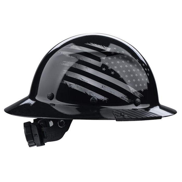 Lift Safety DAX Patriot Full Brim Hard Hat – HDF-25PRG Gloss Finish