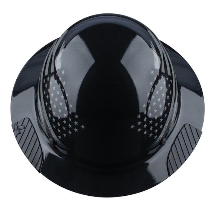 Lift Safety DAX Patriot Full Brim Hard Hat – HDF-25PRG Gloss Finish
