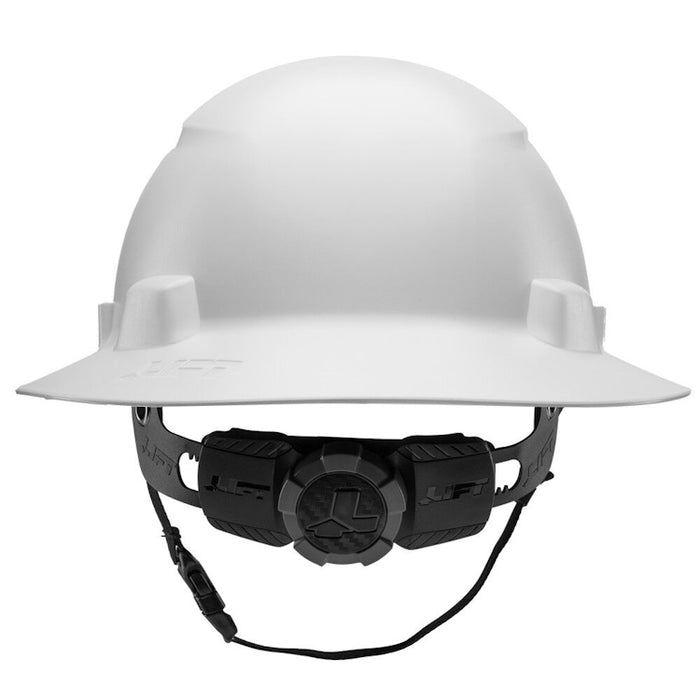 Lift Safety iDAX White Full Brim Vented Hard Hat- White