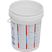 Marshalltown 5.28 Gallon Bucket with Graduation Marks and Reinforced Durability