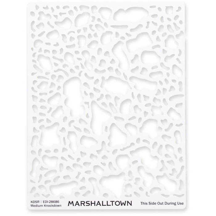 Marshalltown Knockdown Texture Stencils medium