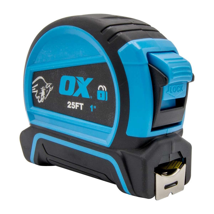Ox Tools 25' Double Lock Tape Measure - Durable, Precise — Timothy's ...