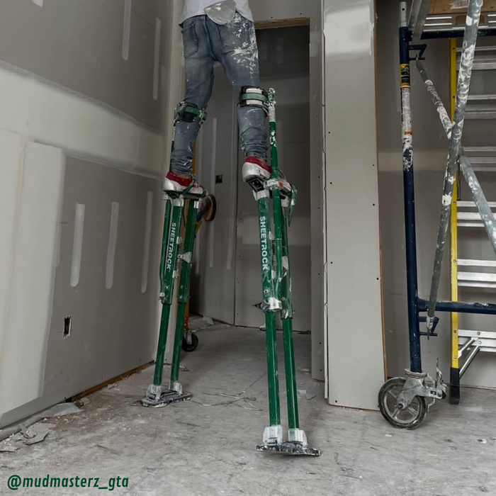 USG Sheetrock Magnesium, Lightweight Professional Drywall Stilts 24-40”