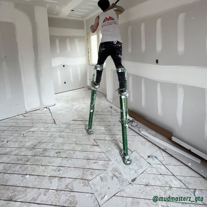 USG Sheetrock Magnesium, Lightweight Professional Drywall Stilts 24-40”