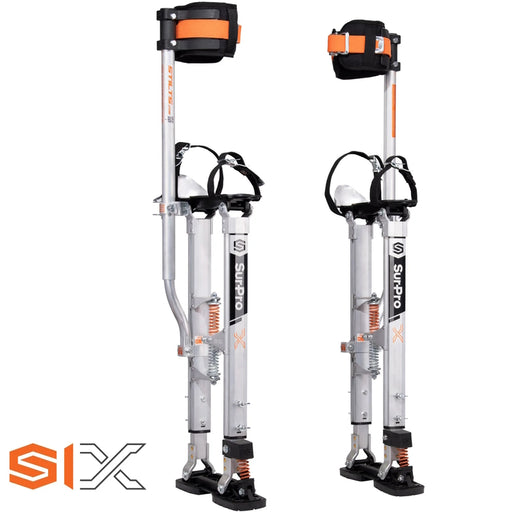 Surpro 26-40" S1X Premium Aluminum Drywall Stilts