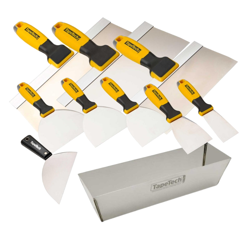 TapeTech ProEX Stainless Steel Hand Tool Set for Drywall Finishing ...