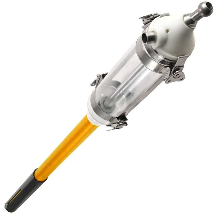 TapeTech MudRunner Pro MR01TT full view with adjustable length handle and clear compound tube