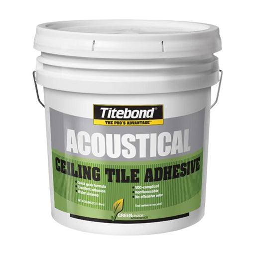 Titebond Acoustical Ceiling Tile Construction Adhesive - 4 Gallon Pail