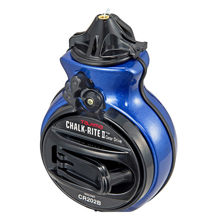 Tajima CR202B-P 100 ft Chalk-Rite II Ultra-Thin Chalk Line Blue