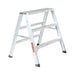 Sturdy Ladders 130 Series Aluminum Sawhorse Ladder Mustang 300 lb Rated  - 3' - Timothy's Toolbox