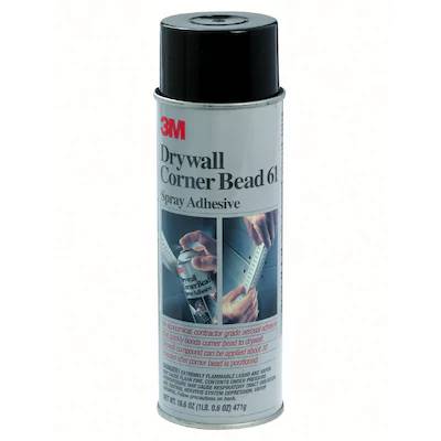 3M Drywall Corner Bead 61 Spray Adhesive (16 oz) - Timothy's Toolbox