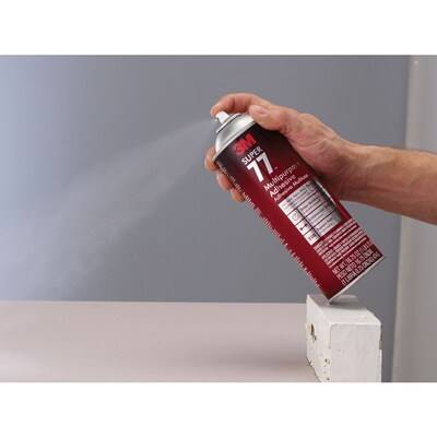 Buy 3M Super 77 Spray Adhesive Clear, 7 Oz.