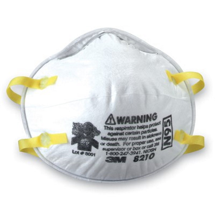 3M 8210 N95 Particulate Respirator Box of 20