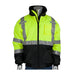 PIP 333-1740 Hi Vis Black Bottom Bomber Jacket with Quilted Liner Type R Class 3 - Timothy's Toolbox