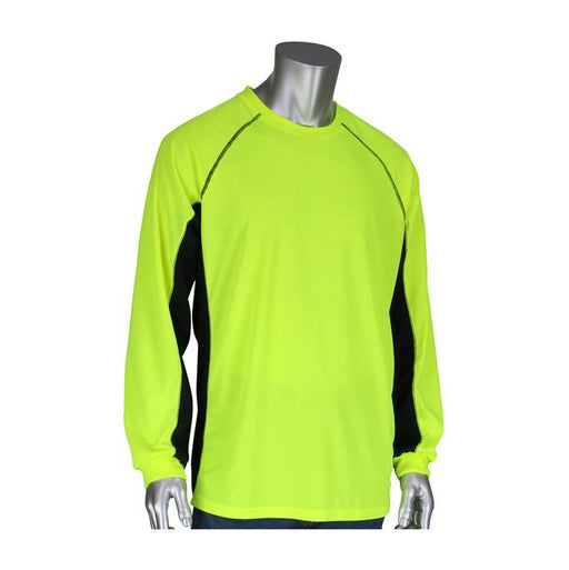 PIP 310-1150B Non-ANSI Long Sleeve Safety T-Shirt w/ Built-In Insect Repellent - Timothy's Toolbox