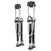 SurPro S2X Flex Foot Magnesium Drywall Stilts (26"-40")