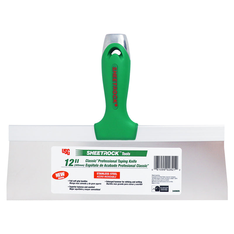 USG Classic Stainless 12" Taping Knife