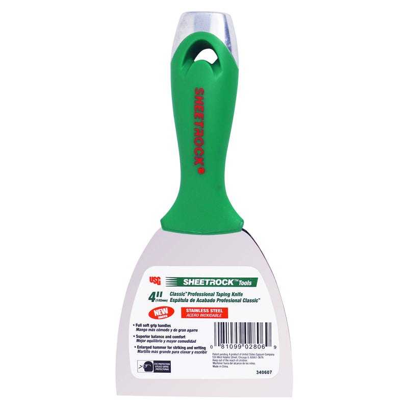 USG Sheetrock Tools Classic Stainless Steel Drywall Taping Knives