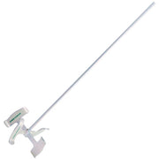 USG Sheetrock 30-inch mud mixer showing full durable steel shaft and tri-fold mixing blades